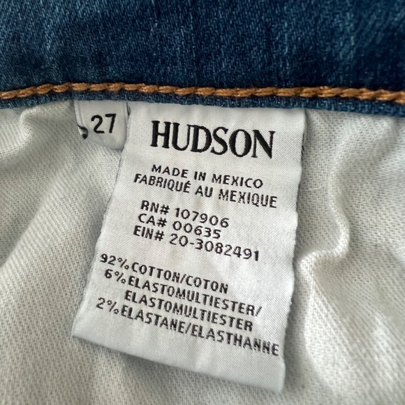 Hudson - Mid-Rise Jeans - Size 27 - Picture 7 of 7